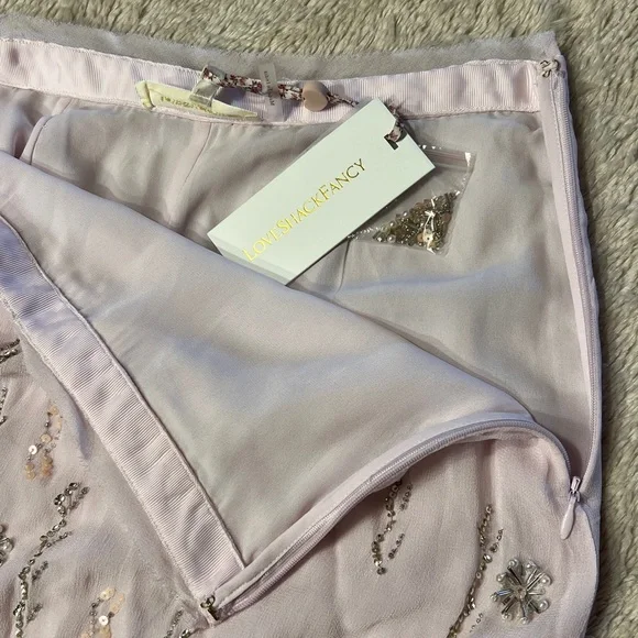 LOVESHACKFANCY Goodall Embellished Midi Skirt - Picture 14 of 15